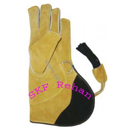 Falconry Leather Gloves.